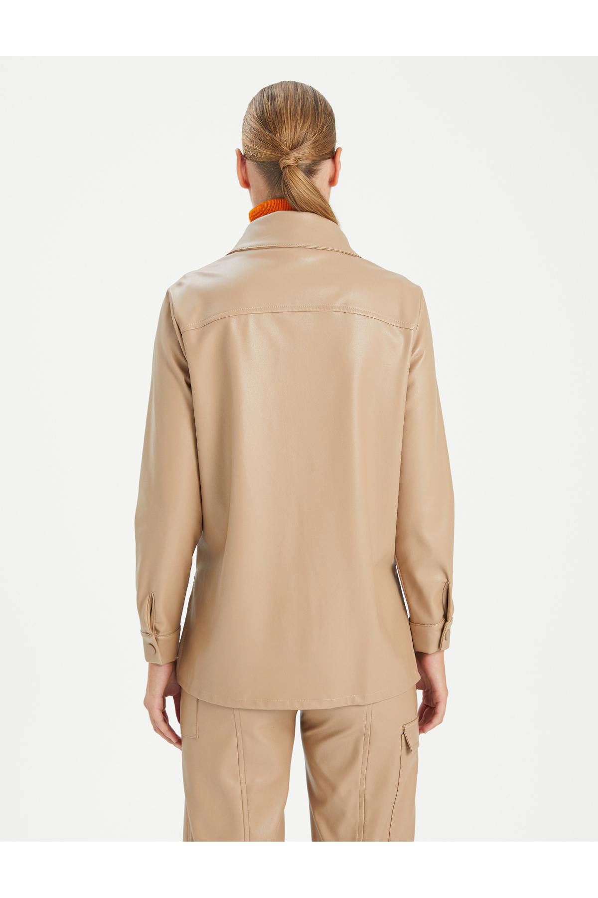 BGN workshop  SUNI DERI GOMLEK - Görsel 5