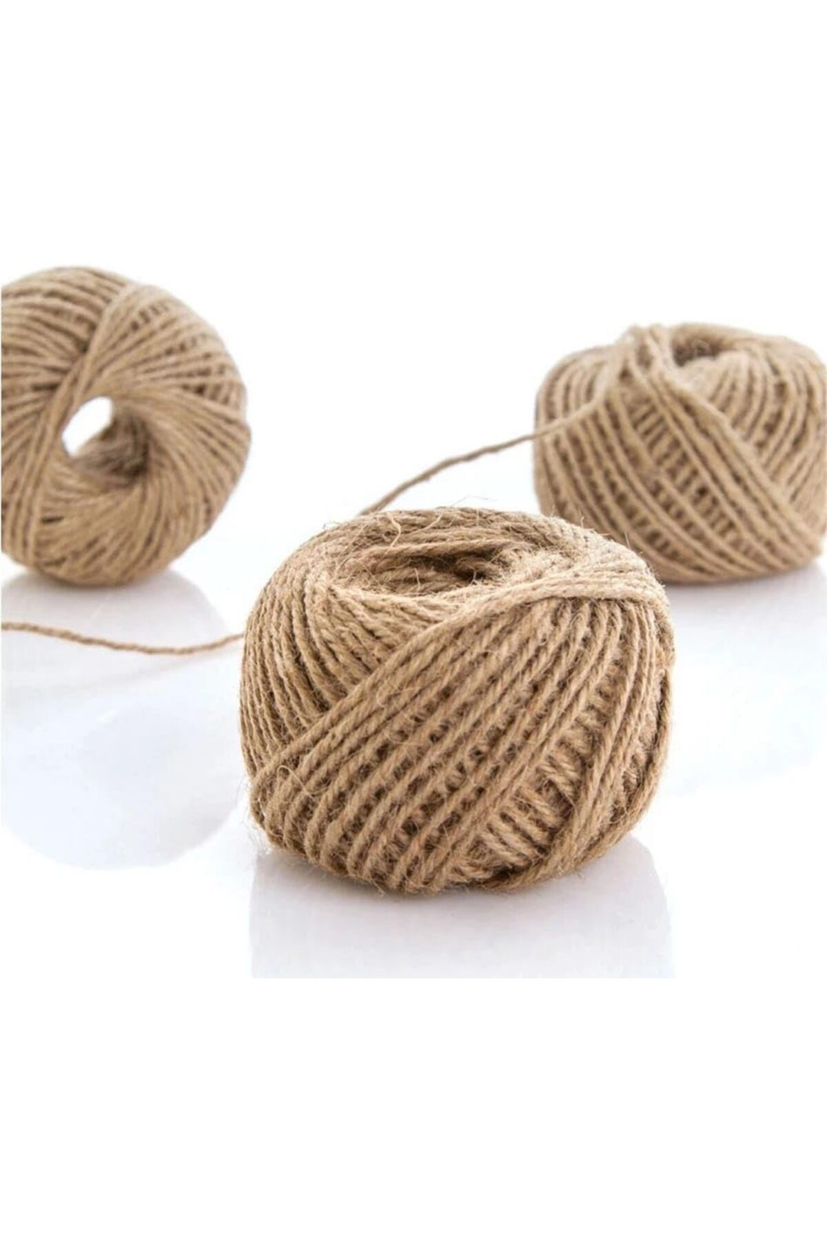 Generic-Jute Twine, Natural Jute String 2 Ply Jute Rope Linen String Cord for Handicrafts, Gardening, DIY Ar 1