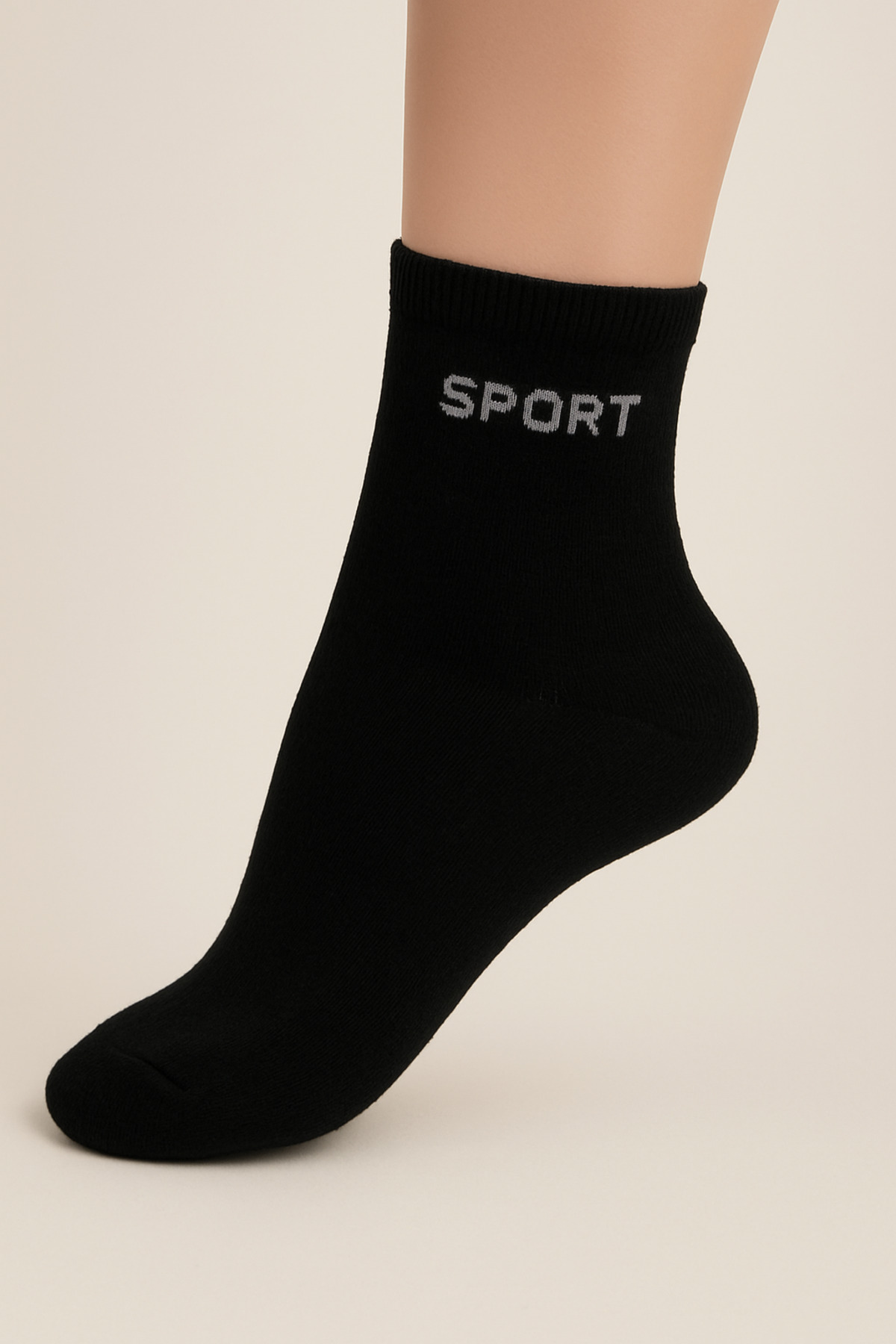 Hitit Socks Erkek 9 Çift Pamuklu Günlük Kullanıma Uygun Sport Yazılı Yazlık Nefes Alan Kısa Çorap görsel 3