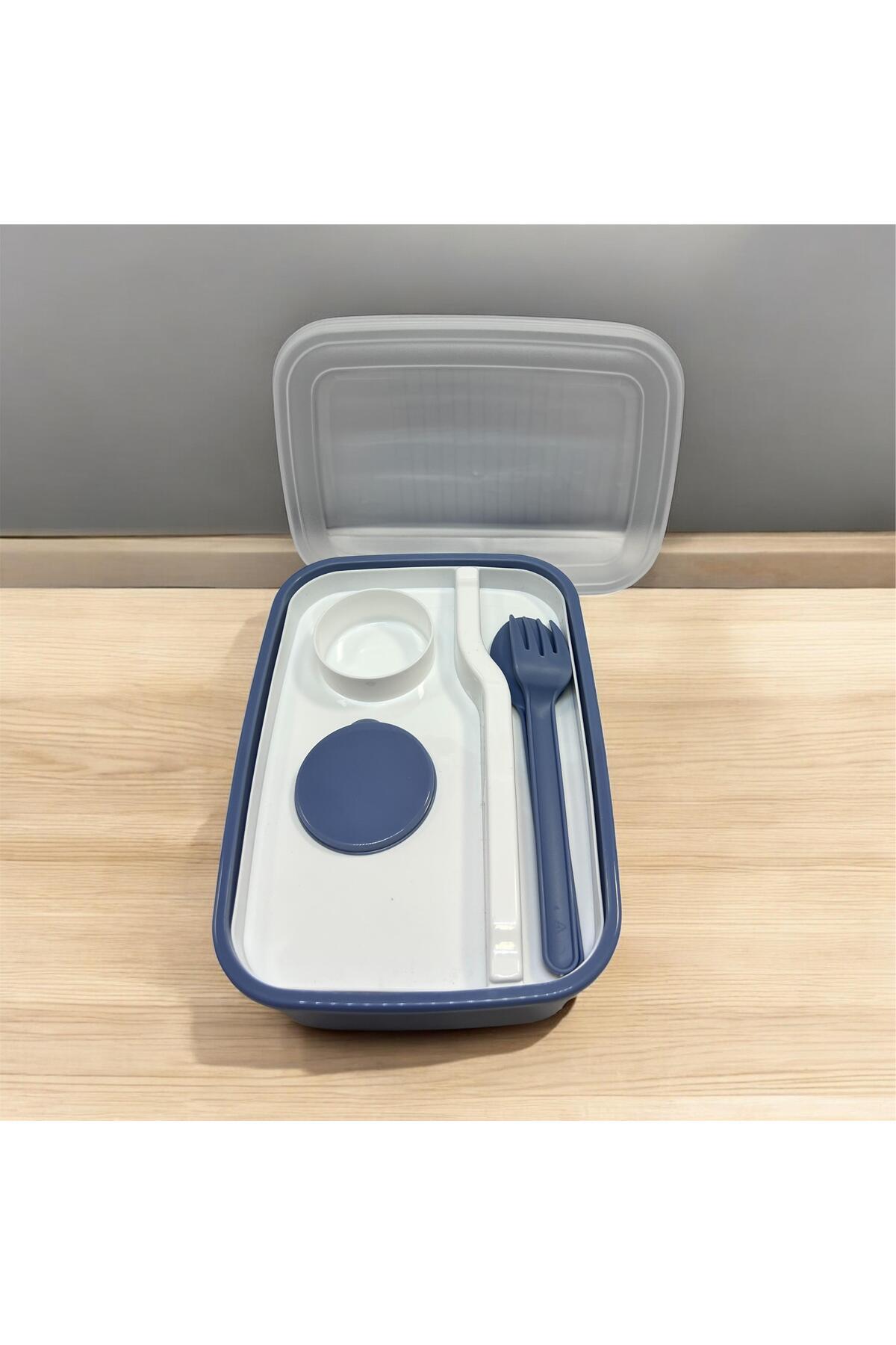 Online Home Market Smart 2 Bölmeli Beslenme Kutusu 5PP Gıda İçin En Güvenilir Plastik BPA Free