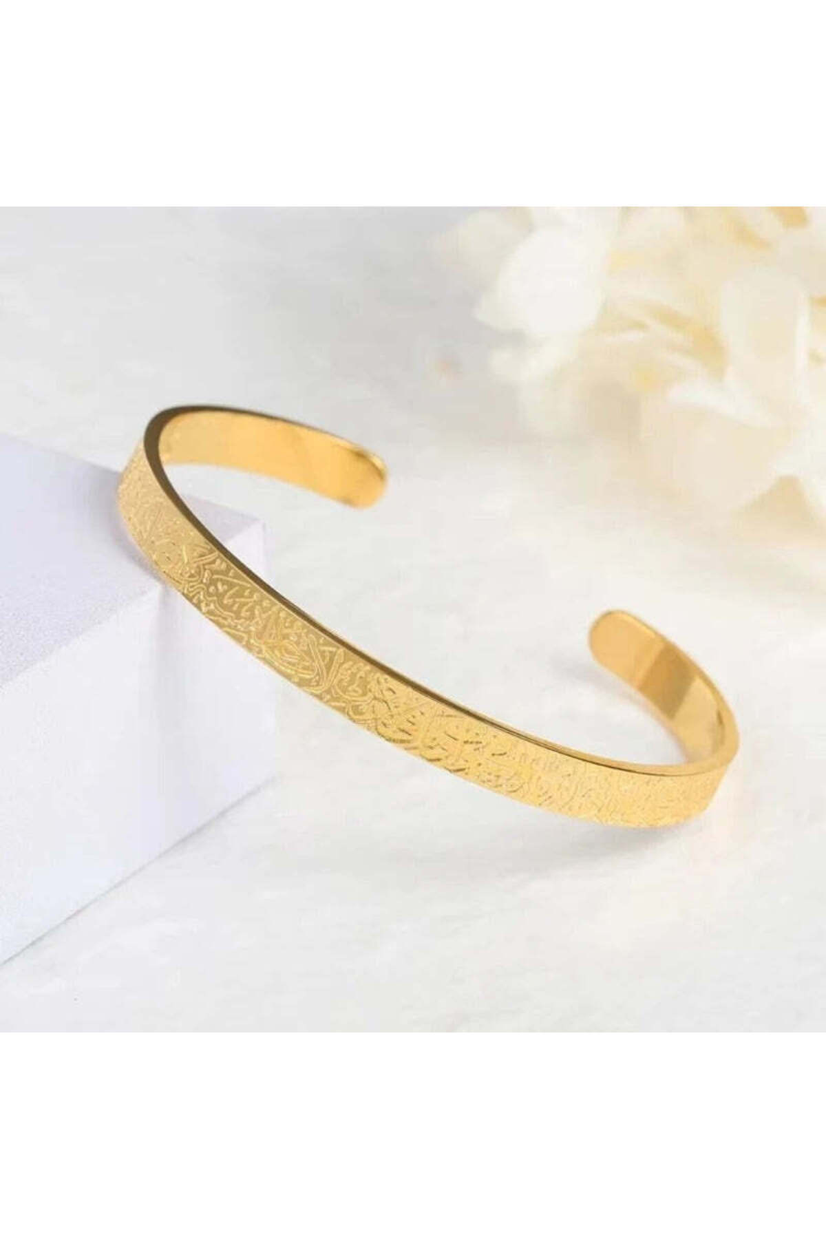 Berzey Jewellery Ayetel kürsi yazılı bileklik görsel 5