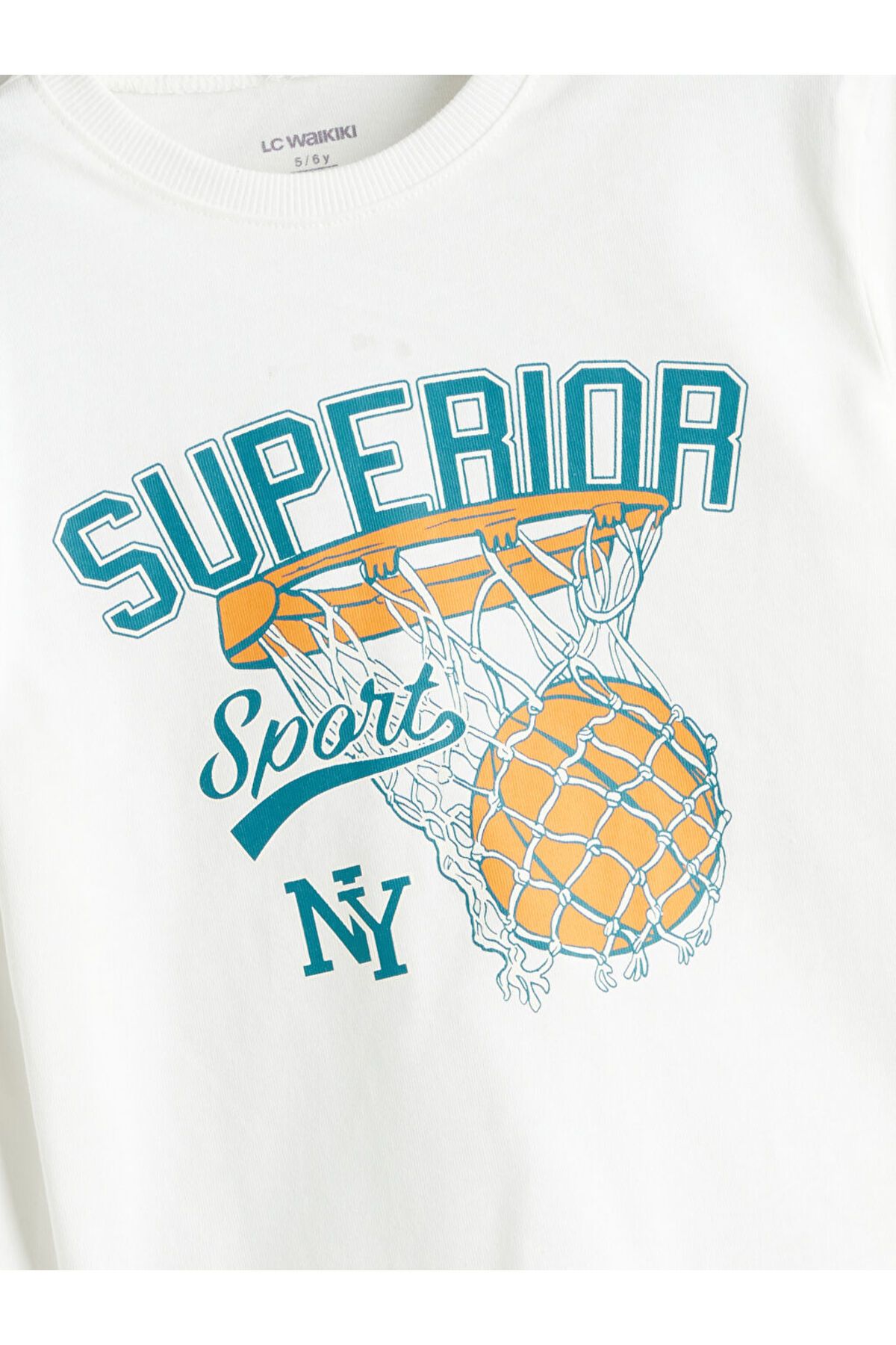 LC Waikiki-Sparkling Selections from Shining Store |   Printed Boys' Sweatshirt and Sweatpants Set of 2 3