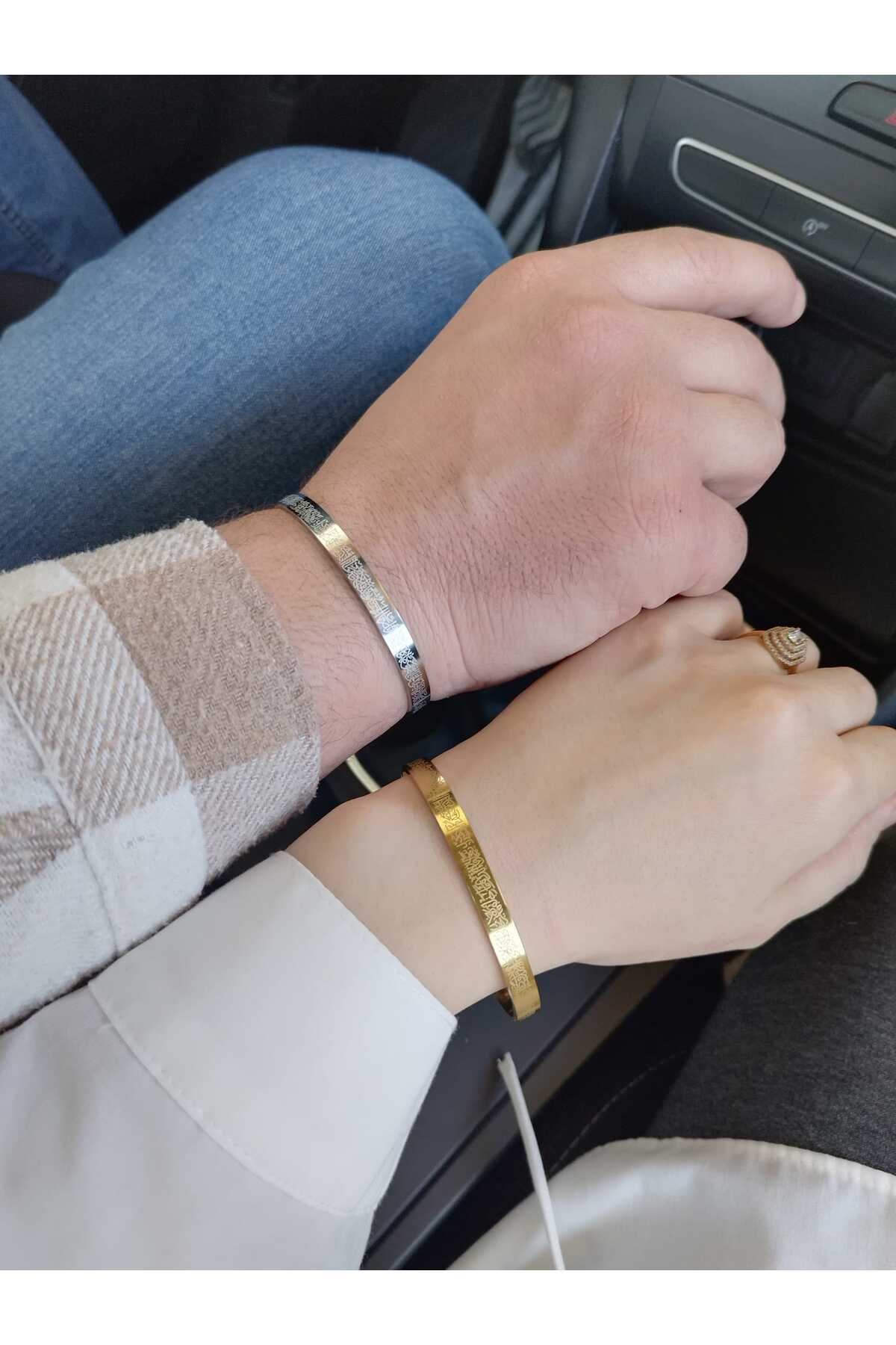 Berzey Jewellery Ayetel kürsi yazılı bileklik görsel 2