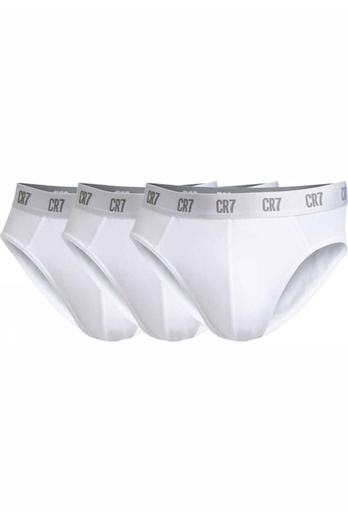 CR7-- Set de chiloti 3087 - 3 perechi, Alb, 2XL 3
