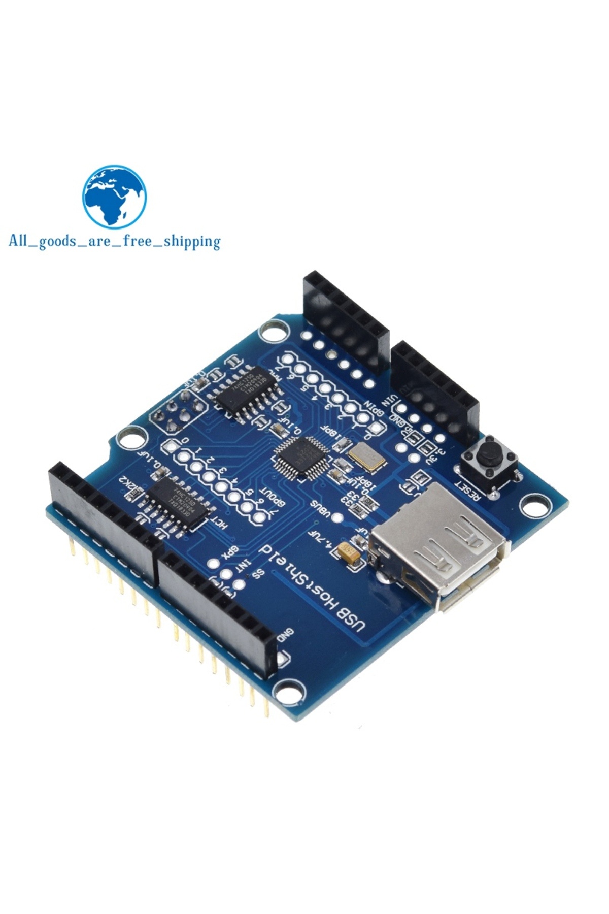 Choice-TZT USB Host Shield 2.0 for Arduino UNO MEGA ADK Compatible for Android ADK DIY Electronic Module... 2