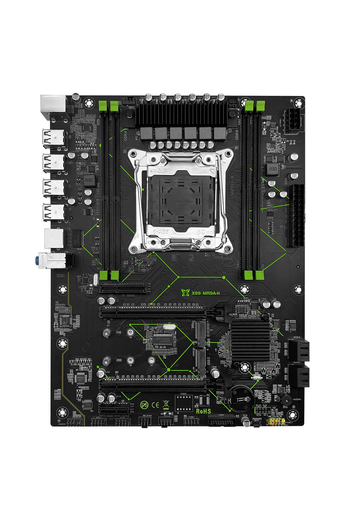Choice1-لوحة أم + ذاكرة وصول عشوائي (RAM) MACHINIST X99 مجموعة لوحة أم اختيارية مع وحدة معالجة مركزية Xeon E5 2660 V3 LGA 2011-3 وذاكرة DDR4 سعة 16 جيجابايت 6
