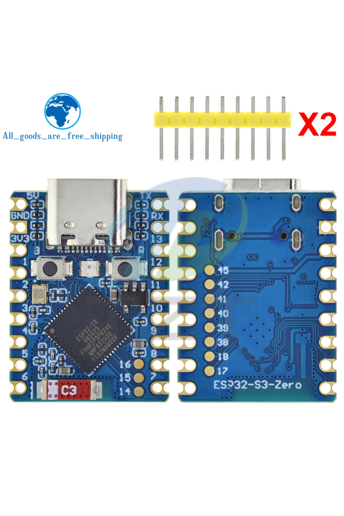 Choice-ESP32-S3-Zero ESP32-S3-Zero Mini Development Board WiFi Bluetooth Ultra-small Size ESP32 C3 S3 ESP 2