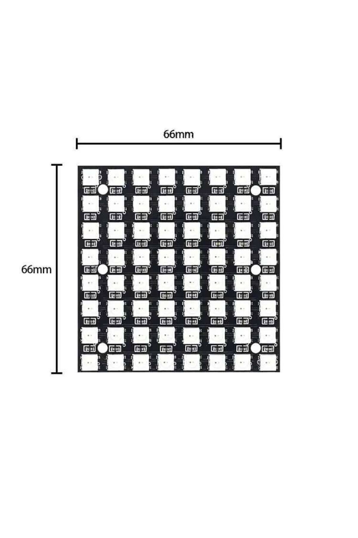 Choice-WS2812 LED 5050 RGB 8x8 64 Bit LED Matrix Module For Arduino 3