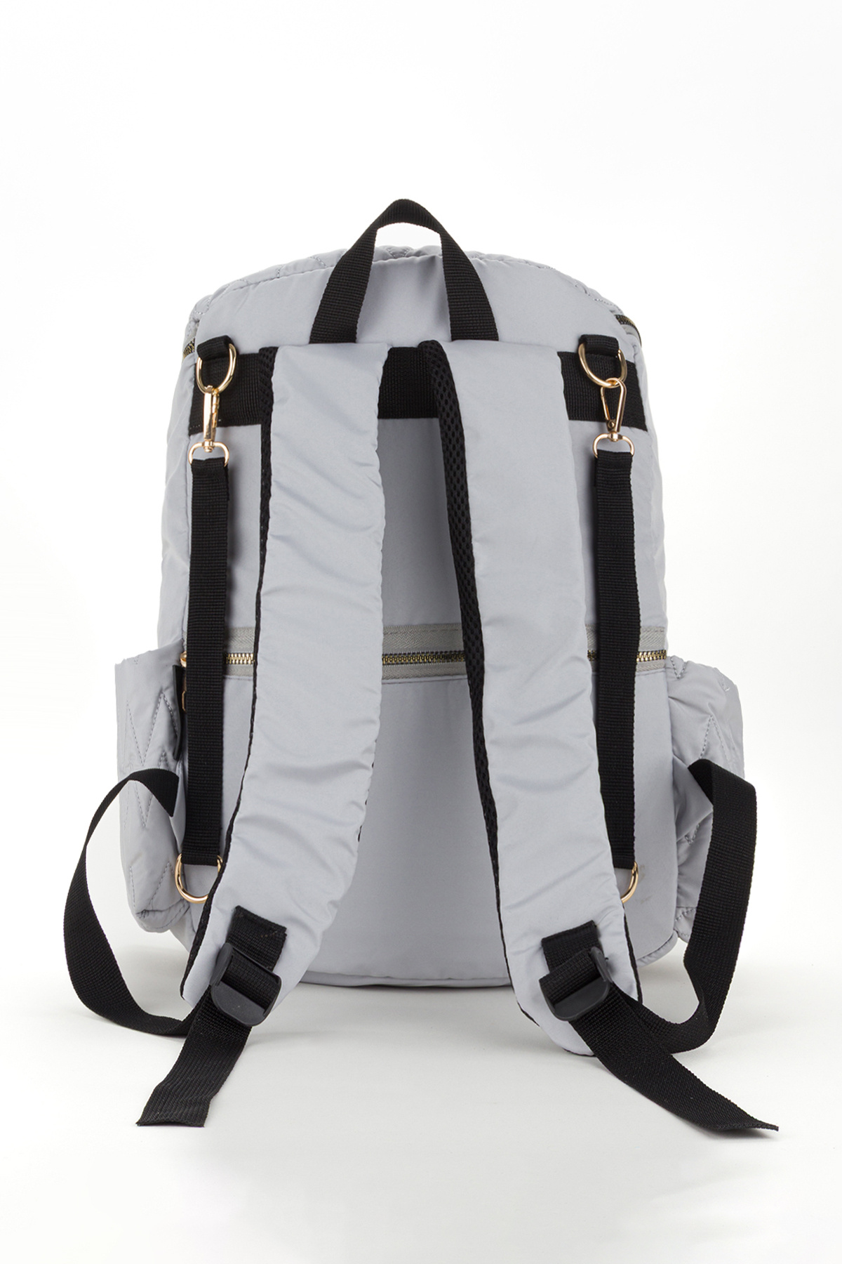 Disanuva Nakışlı Bondit Hafif Kumaş Anne Bebek Bakım Çantası Termoslu Biberon Cepleri fotoğrafı 5 (önizleme)