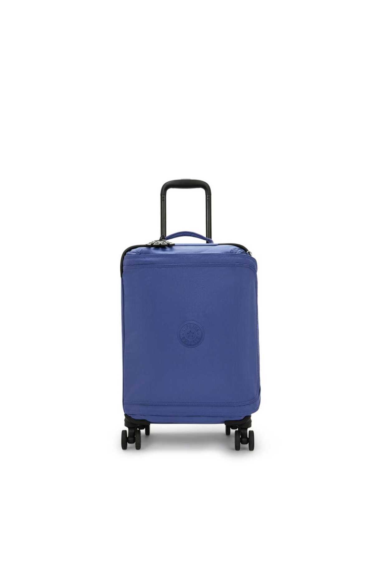 Kipling-Spontaneous S Small Female 4-Wheeled Luggage - Ocean Blue 1