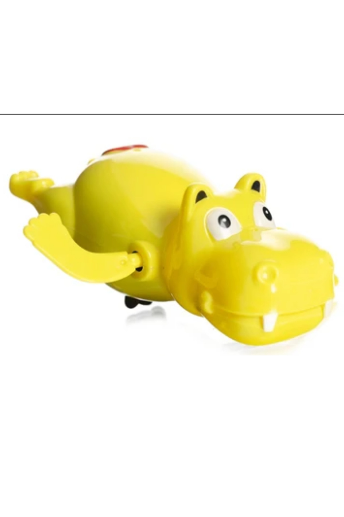 LRS STORE 2 Adet Suda Yüzen Oyuncak Su Aygırı Sevimli Kurmalı Hipopatam fotoğrafı 3 (önizleme)