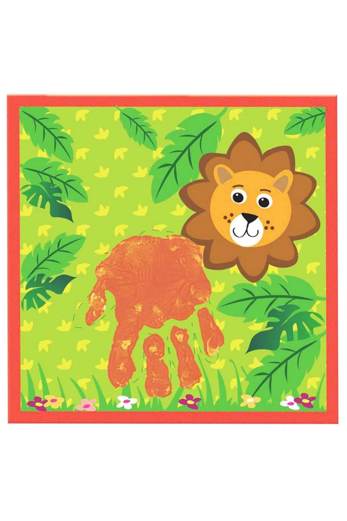 نخستین نقاشی با انگشت