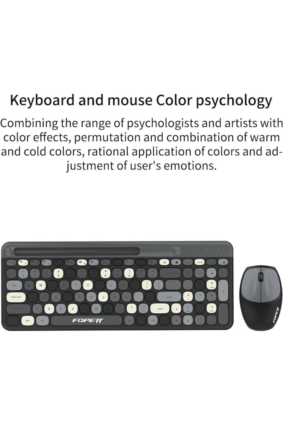onix-Set Tastatura si Mouse, Onix, Bluetooth, Negru/Rosu, 1600 DPI 3