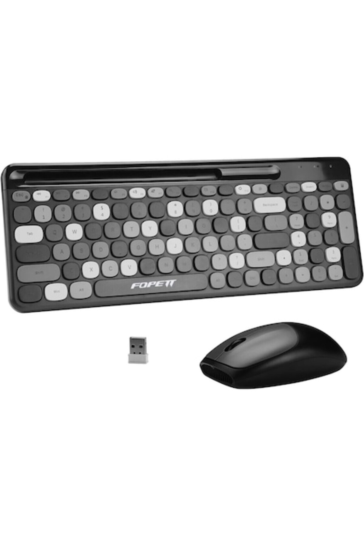 onix-Set Tastatura si Mouse, Onix, Bluetooth, Negru/Rosu, 1600 DPI 1