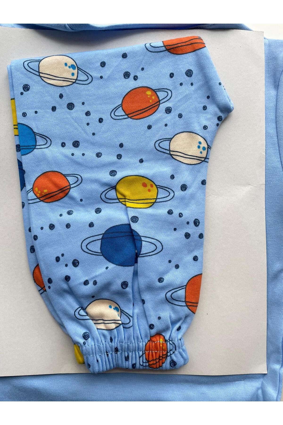 İPGON ASTRONOT ERKEK BEBEK PİJAMA TAKIMI 1 YAŞ fotoğrafı 2 (önizleme)