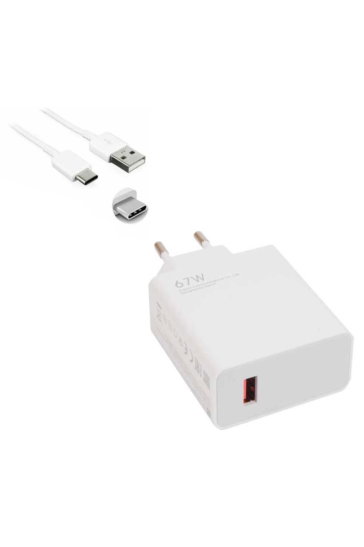 Ronanna 67w Usb To Type-c Şarj Cihazı - Şarj Kablosu