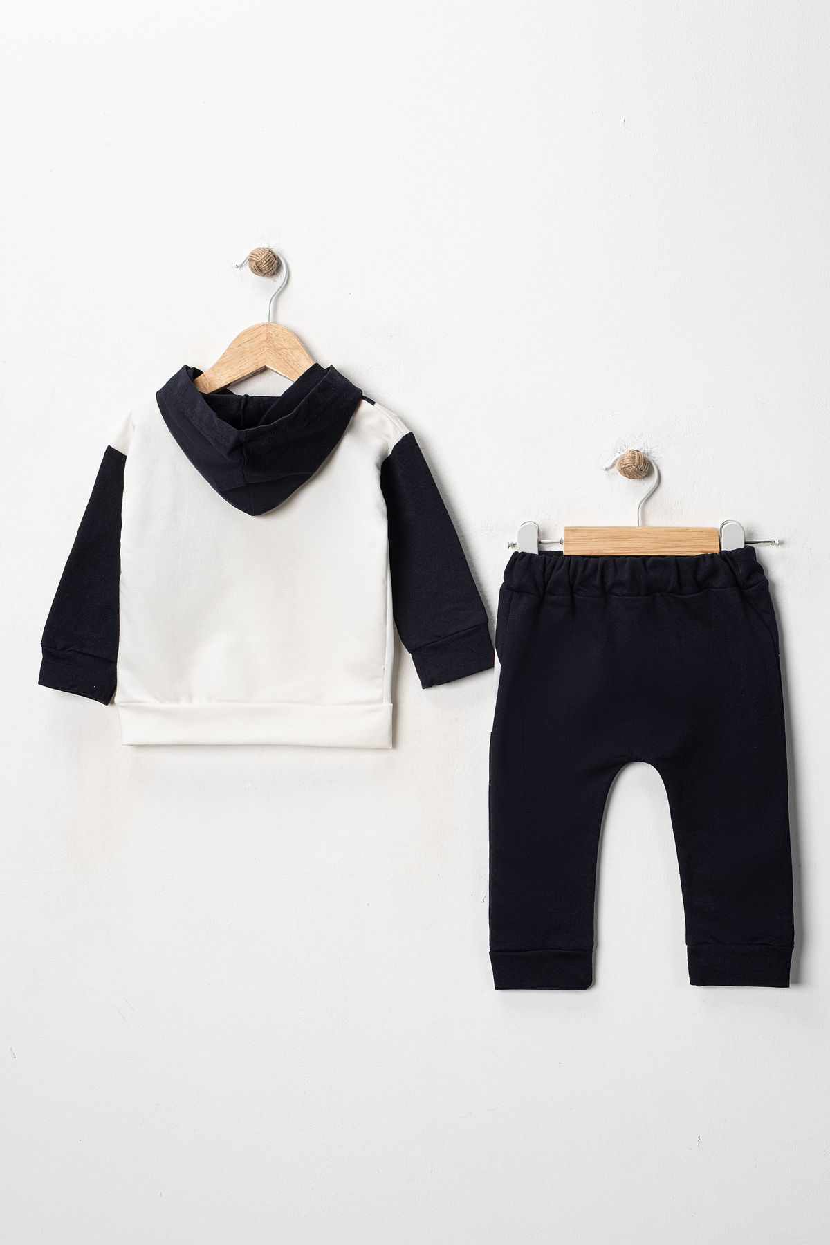 DIMPLE BABY Kapüşonlu Animal Desenli Alt Üst Bebek Takımı fotoğrafı 3 (önizleme)