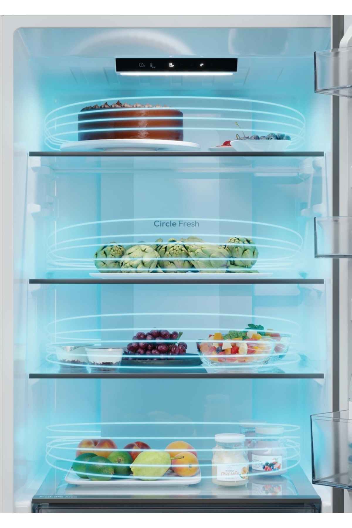 Hoover HONCQ2T618EW E Enerji Sınıfı 355 Lt No Frost Buzdolabı