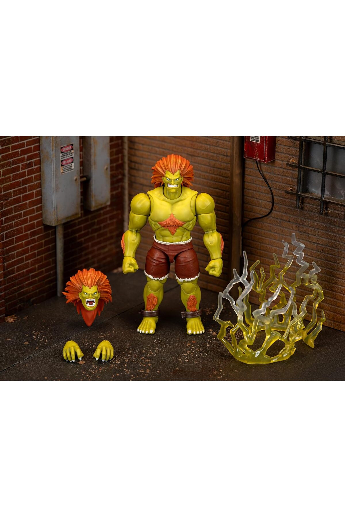 Cici Oyuncak Street Fighter II Blanka Deluxe Aksiyon Figürü