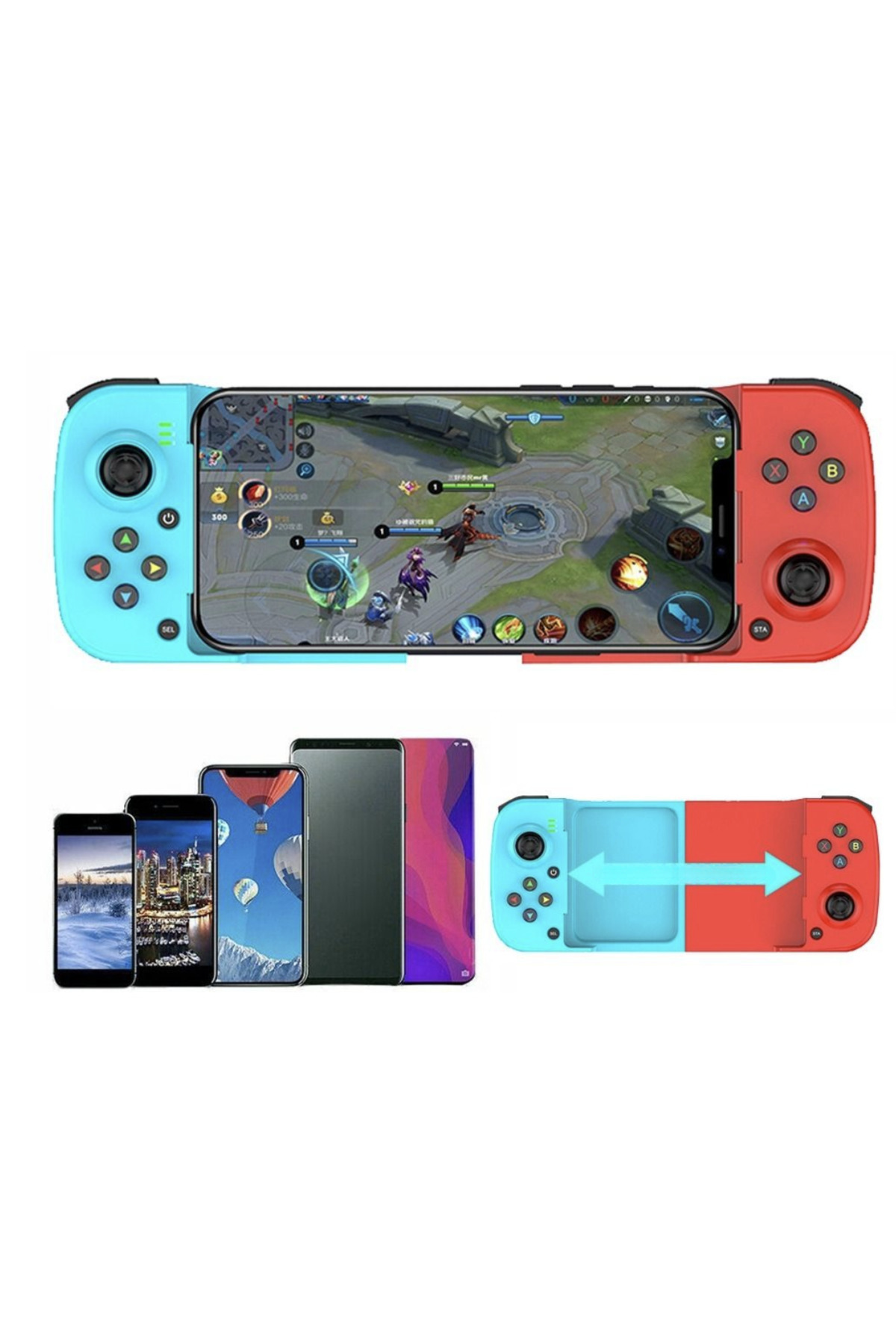 N2L Store-Gamepad N2L Store®, Wireless, pentru PC, PS, NS, Android, iOS, Bluetooth 5.0 1