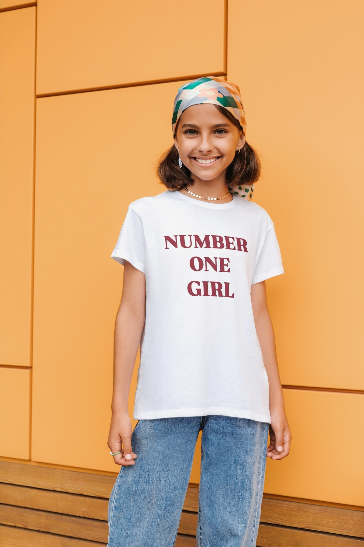 Texclusive Blackpink Rose Number One Girl Tshirt Yazılı Çocuk