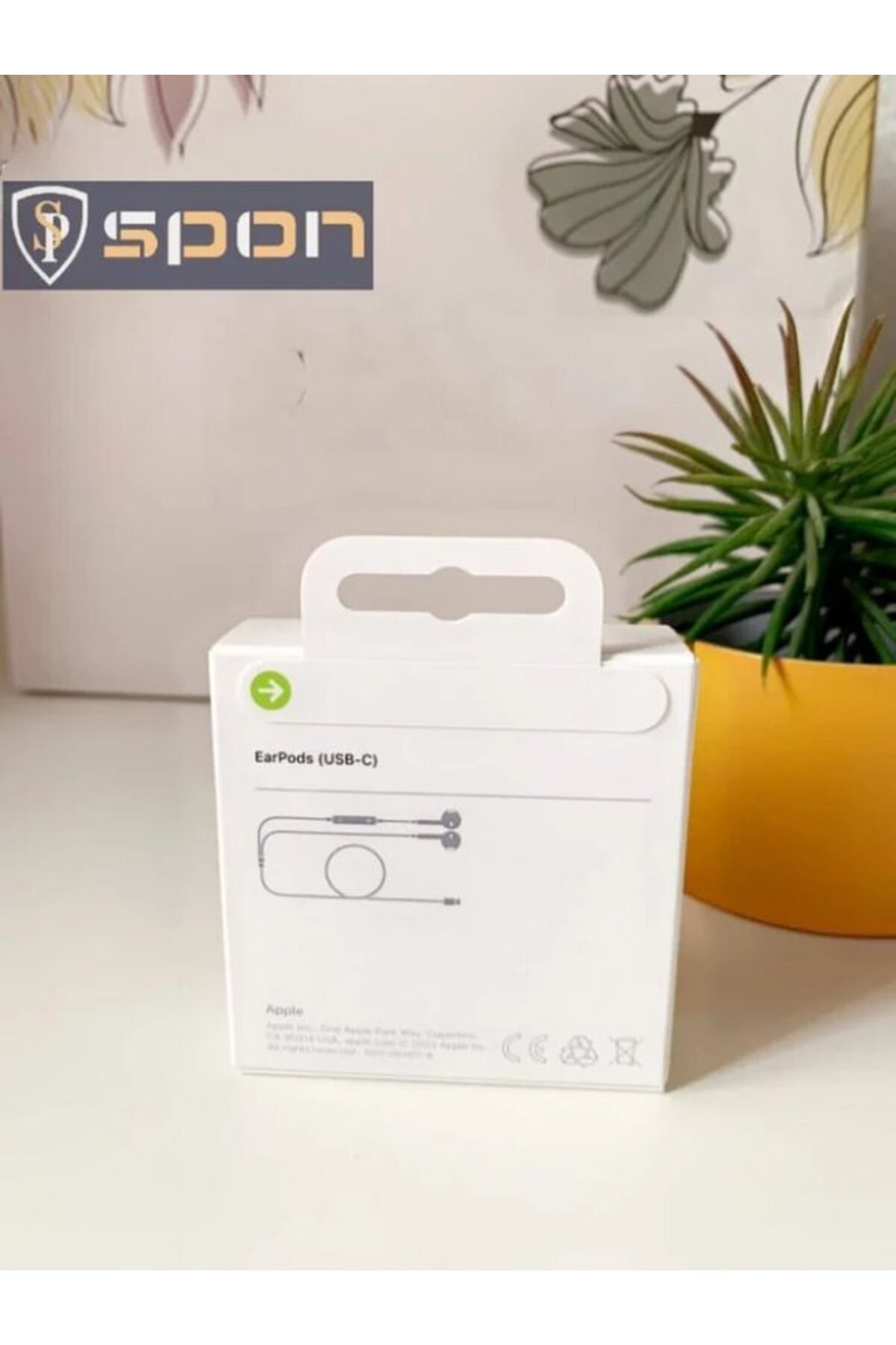 SP ISNUP-USB-C Wired Headphone for iPhone 15, with Built-in Microphone and Volume Control, 2