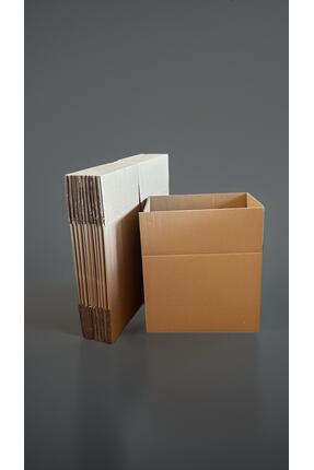 esila KAĞITÇILIK Dış Tic. Ltd. Şti. 40x30x30 10’lu Çift Oluklu Boş Karton Kol...