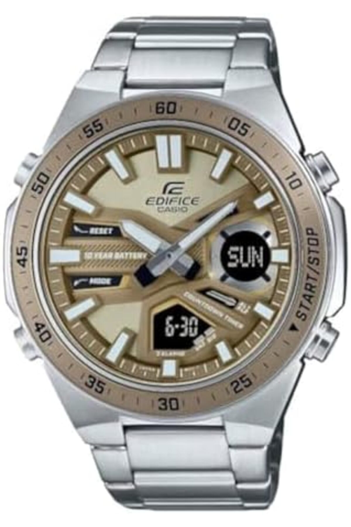 Casio-Edifice Men's Watch - EFV-C110D-1A3VDF Black Dial 2
