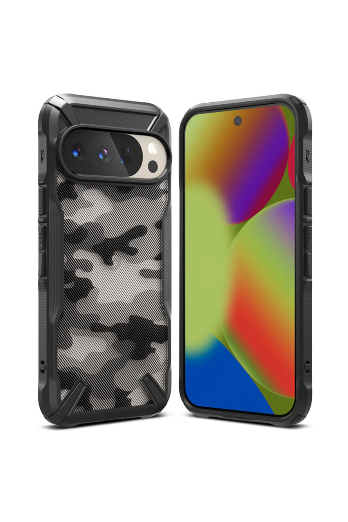 Ringke-Husa Google Pixel 10 Fusion X Design, camuflaj 1