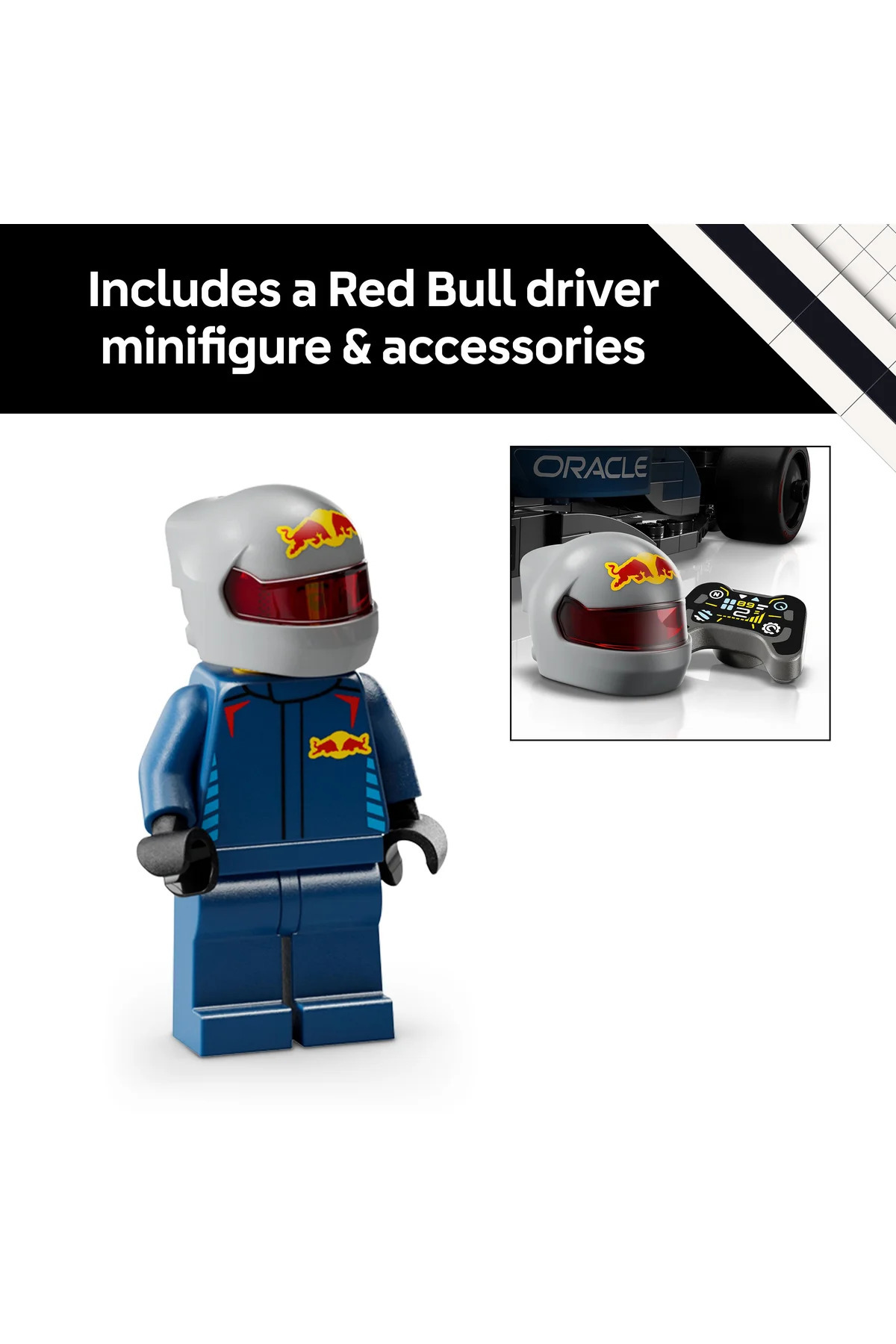 LEGO-® Speed Champions Oracle Red Bull Racing RB20 F1® Race Car 77243 - 18+ Car Model Set (251 P) 8