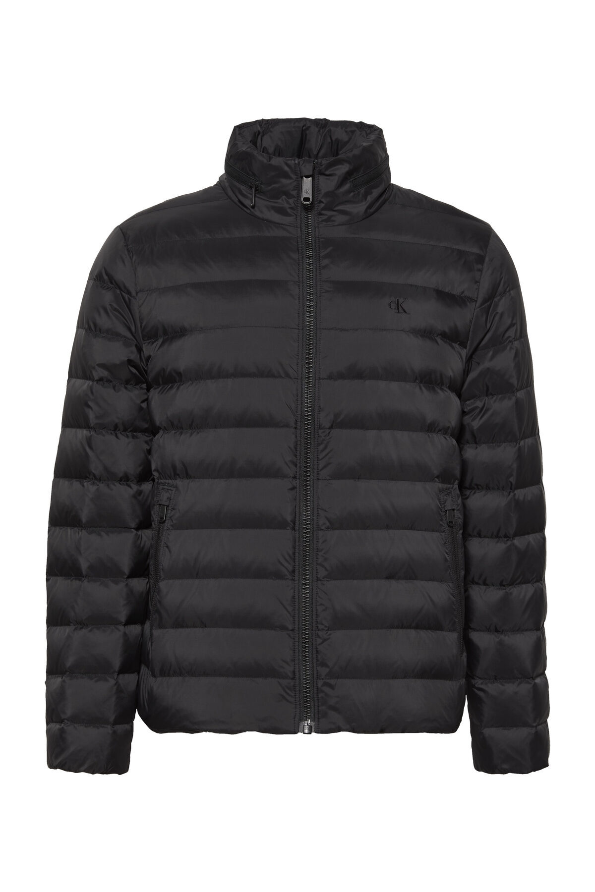 کلوین کلاین LS NYLON LT WT HOODED FZ PUFFER