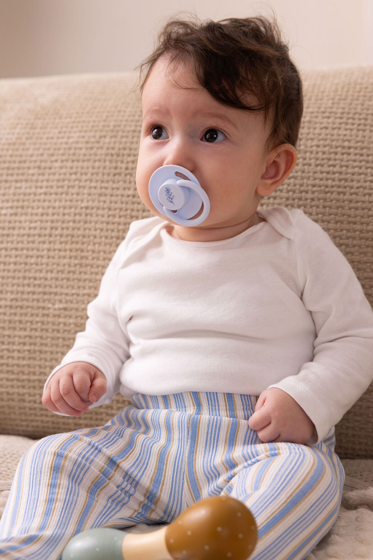 Wee Baby 699 Pure Kauçuk Uçlu No 2 6-18 Ay Emzik fotoğrafı 5 (önizleme)