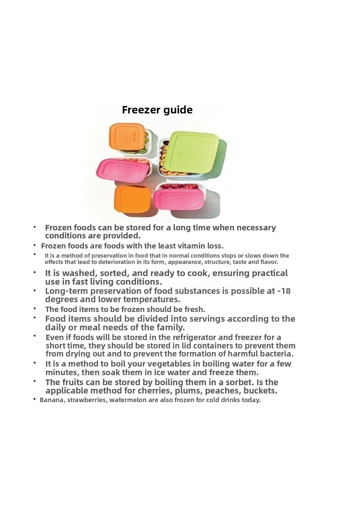 Tupperware-Alaska 170 ml Freezer - Storage Container Hsgl 6