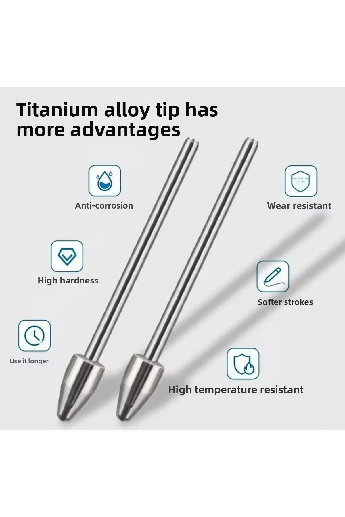 gökmer-Tab S Pen Nib Refill Nib Tabs6/S6 Lite,S7/S7+/S7Fe,S8/S8+/S8 Ultra,S9/S9+/S9Ultra,S10/S10+ Titanium 6