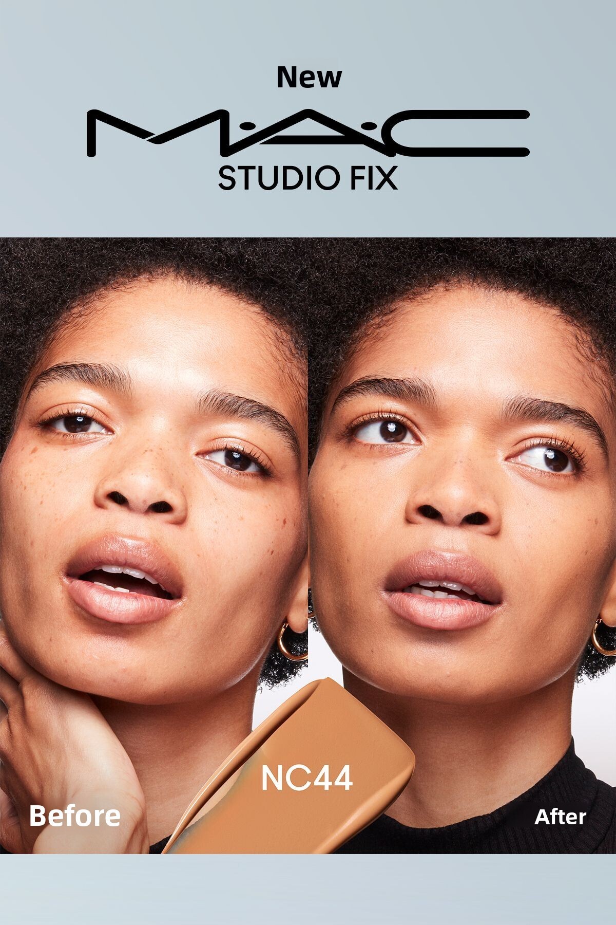 M.A.C-Matte Foundation Lasting up to 24 Hours - Studio Fix Fluid Spf15 - Color: Nc44 - 30ml 5