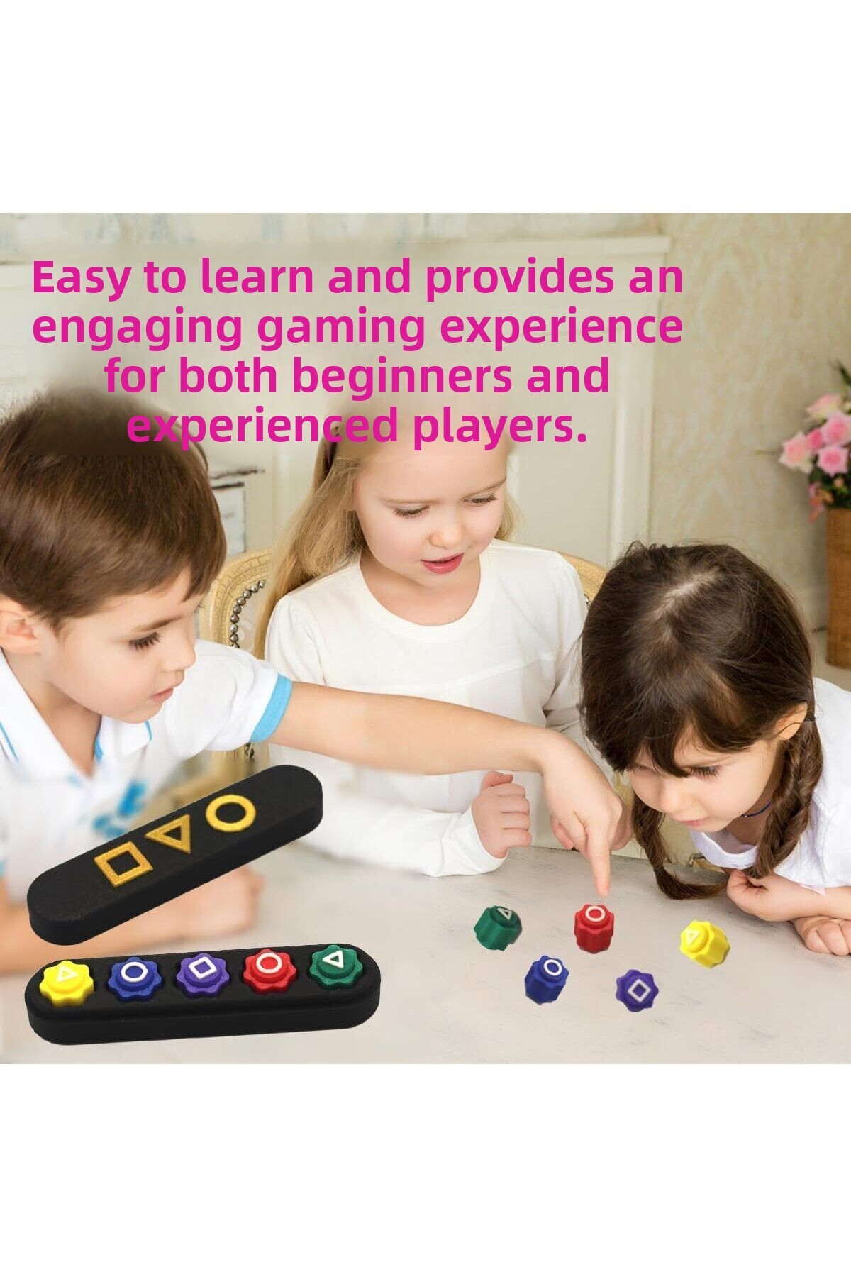 ThinkMaster-Set of 3 Squid 2 Gonggi Game Stone Game Set Five Stone Gonggi Toy Squid Game Colored Stone 7