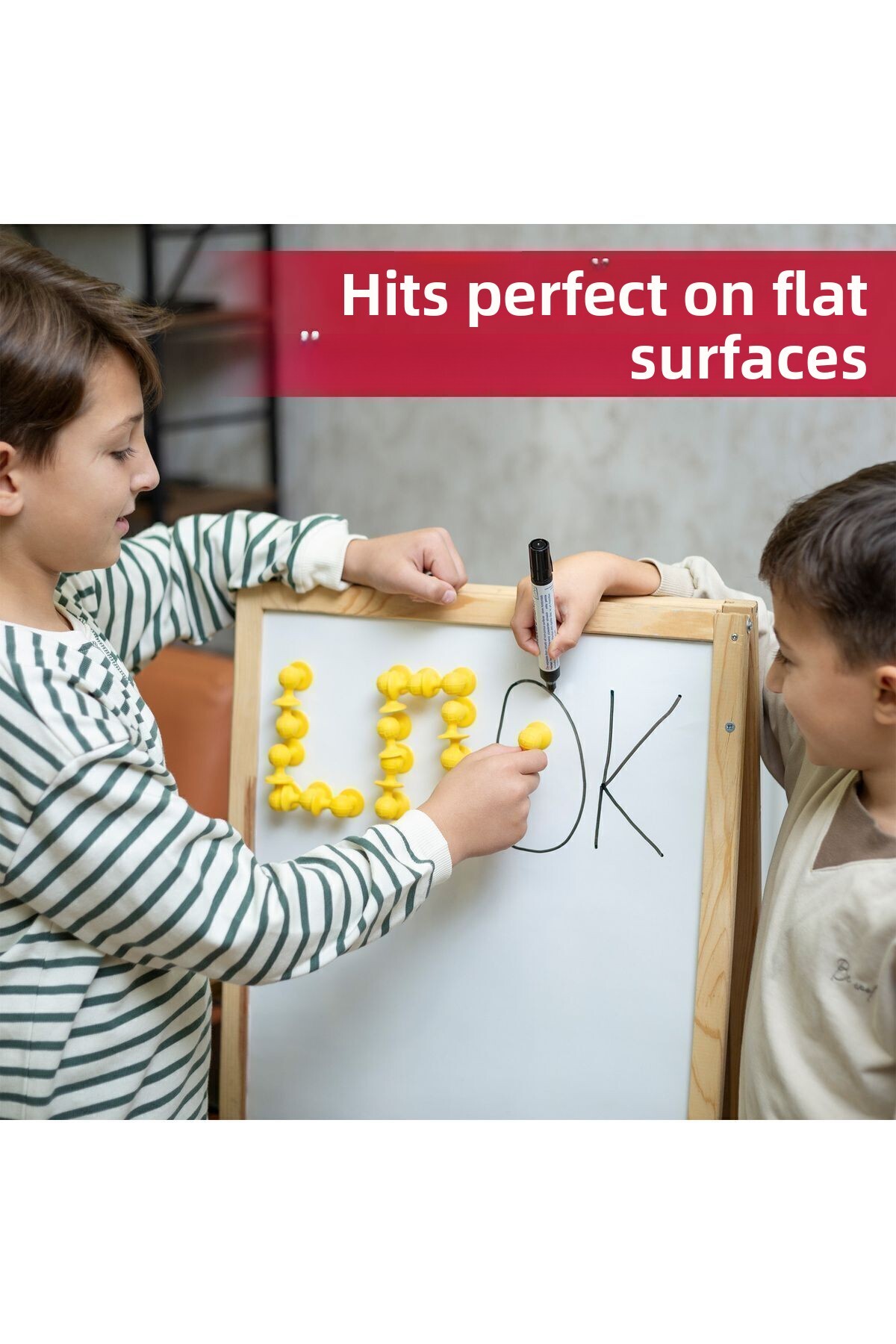 بلوک‌های لگو مولکول وکیوم ۲۵ تکه، اسباب‌بازی آموزشی حسی و فیدجت