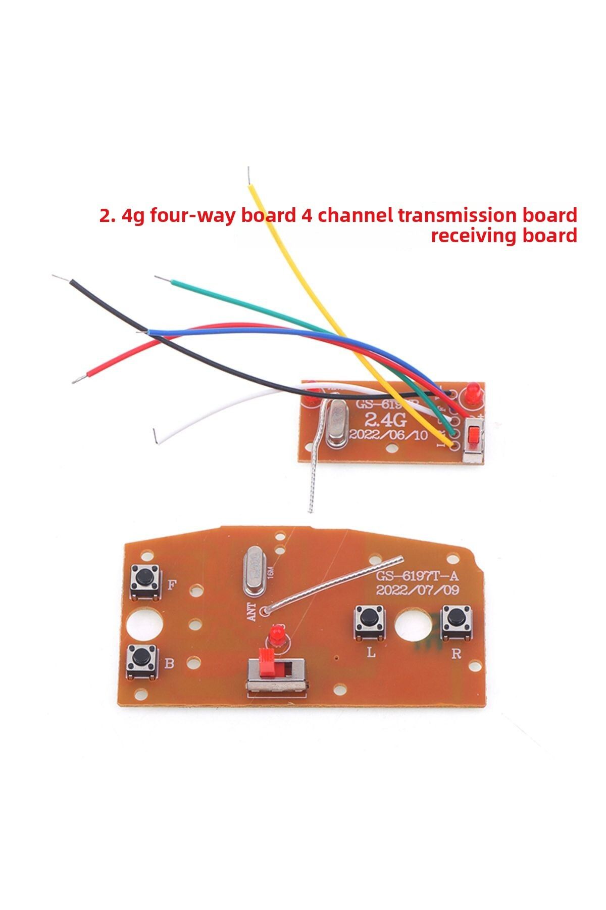 Choice-2.4G Four Channel Transmitter Receiver Board For RC Car Remote Control Toys Parts Module High Qua... 5
