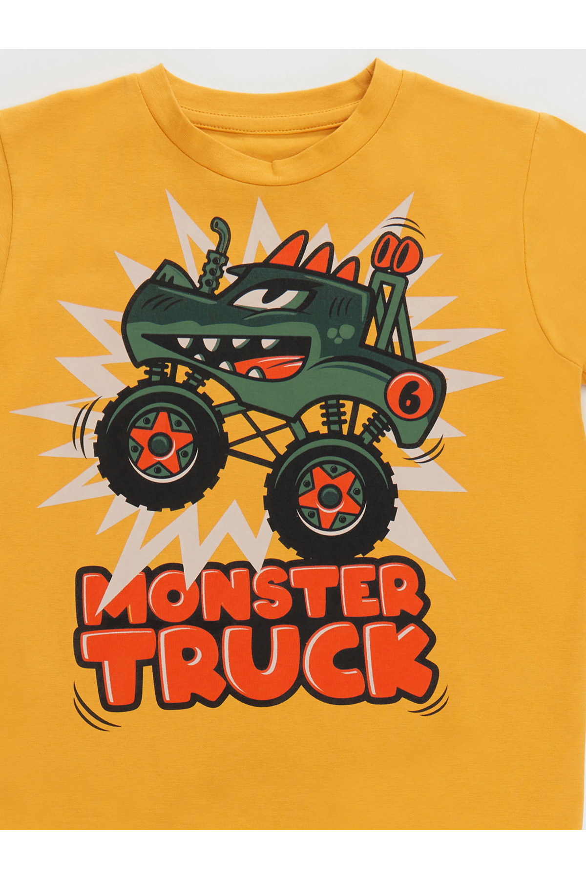 Denokids-Set pantaloni scurți capri tricou pentru băiat Monster Truck 5