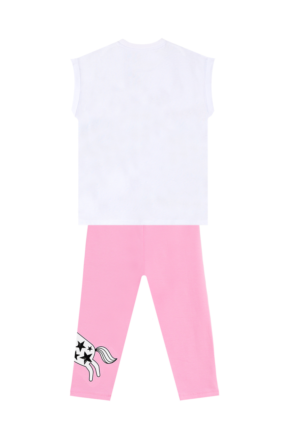 MSHB&G-Believe in Magic Girls Summer T-Shirt Leggings Set 4