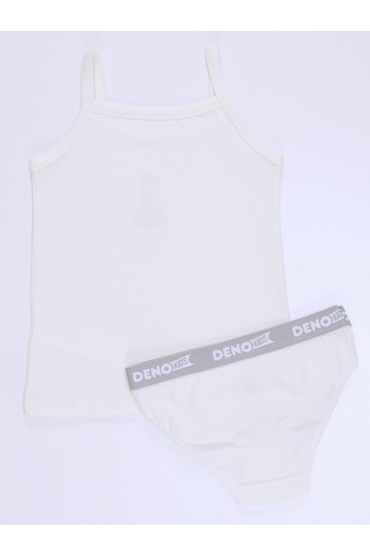 Denokids-Ceylan Girl's Ecru Athlete Panties Set 2