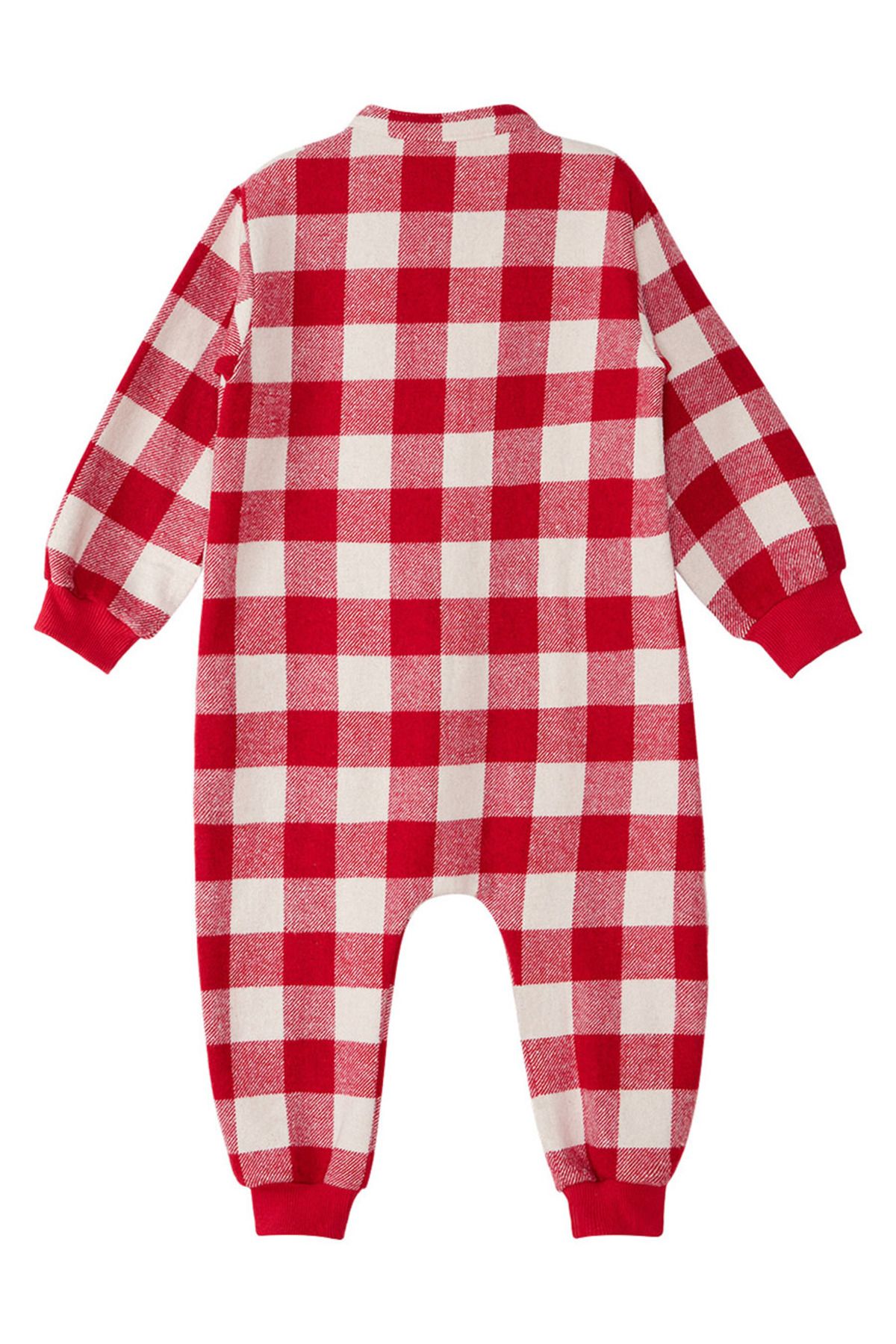 Denokids-Geknöpfter, gewebter Overall für Mädchen mit Fox-Karomuster 4
