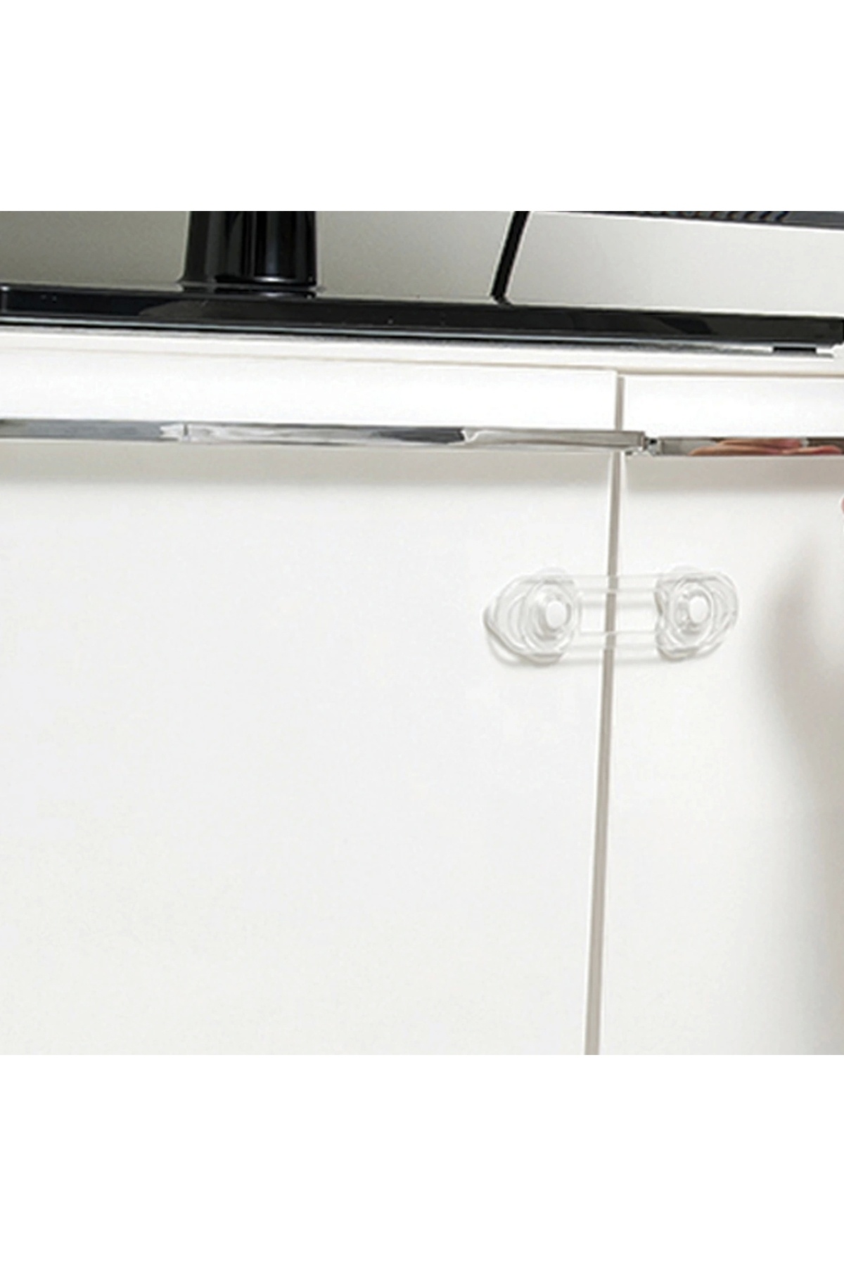 Babyjem Çok Fonksiyonlu Çocuk Güvenlik Kilit Seti 12 Adet Beyaz fotoğrafı 3 (önizleme)