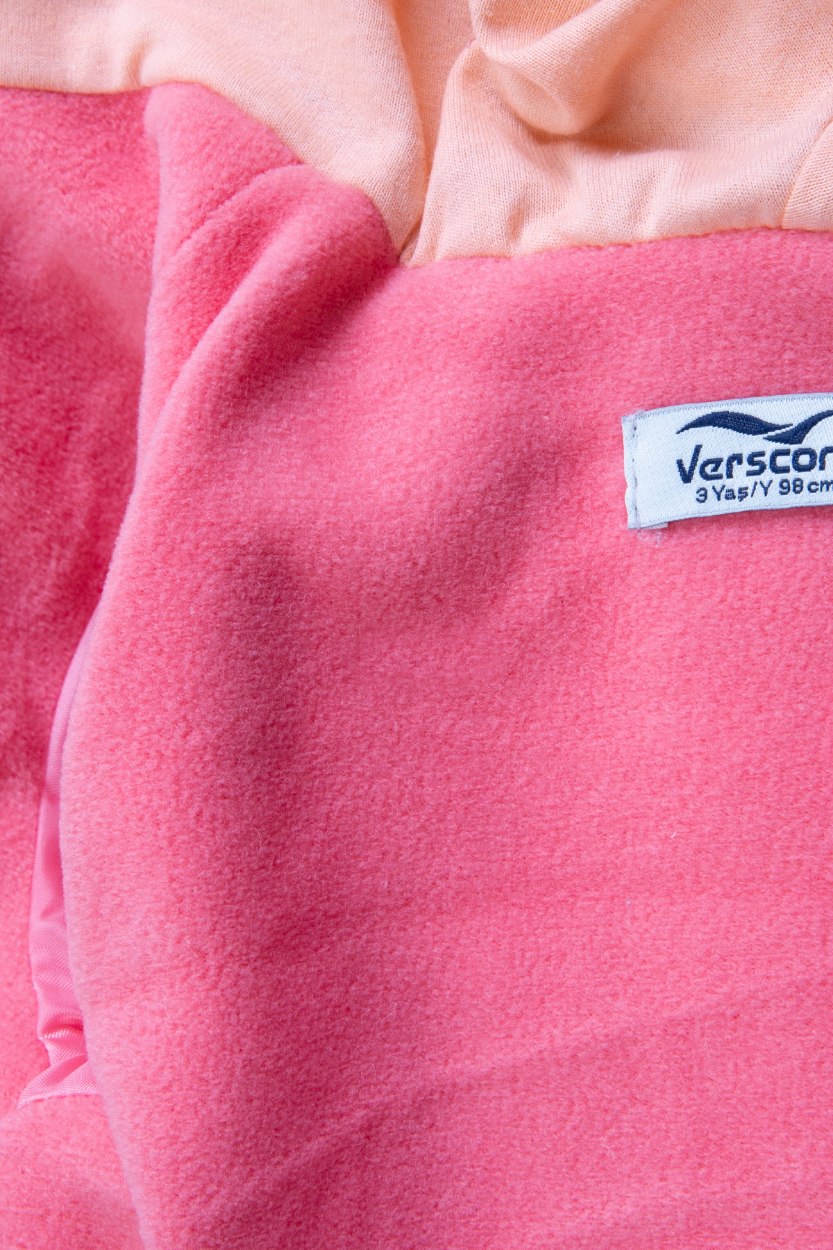 Verscon Kız Kapüşonlu Polar Astarlı Çiçek Desenli Kapitone Mont 9 Ay - 3 Yaş fotoğrafı 5 (önizleme)