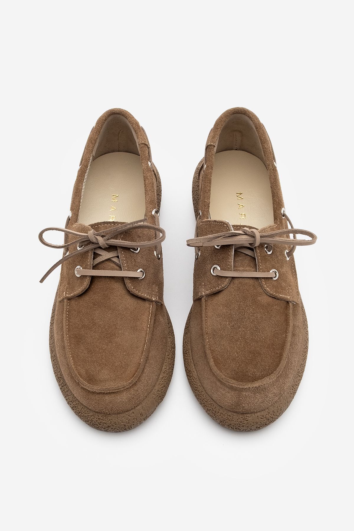 Marjin-Dámské boty pro volný čas z pravé kůže Enita Camel 7