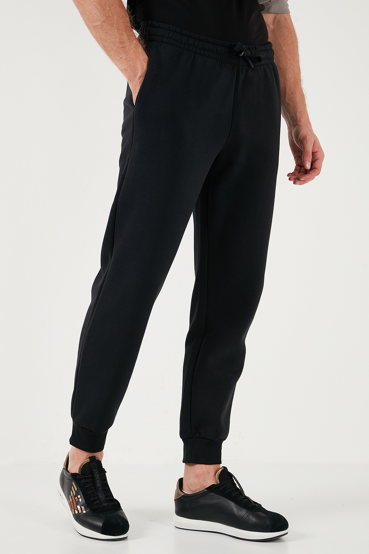 Buratti Pamuklu Regular Fit Normal Bel Cepli Eşofman Altı Erkek EŞOFMAN ALTI 5908060 görsel 3