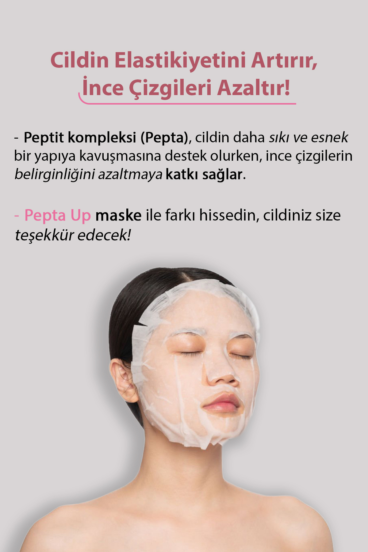Shionle-Pepta up Korean Paper Face Mask with Rejuvenating Effect, Brightness and Vitality Effect 10 Pcs 4
