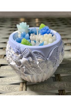 ARTEMİS kelebek desenli mum