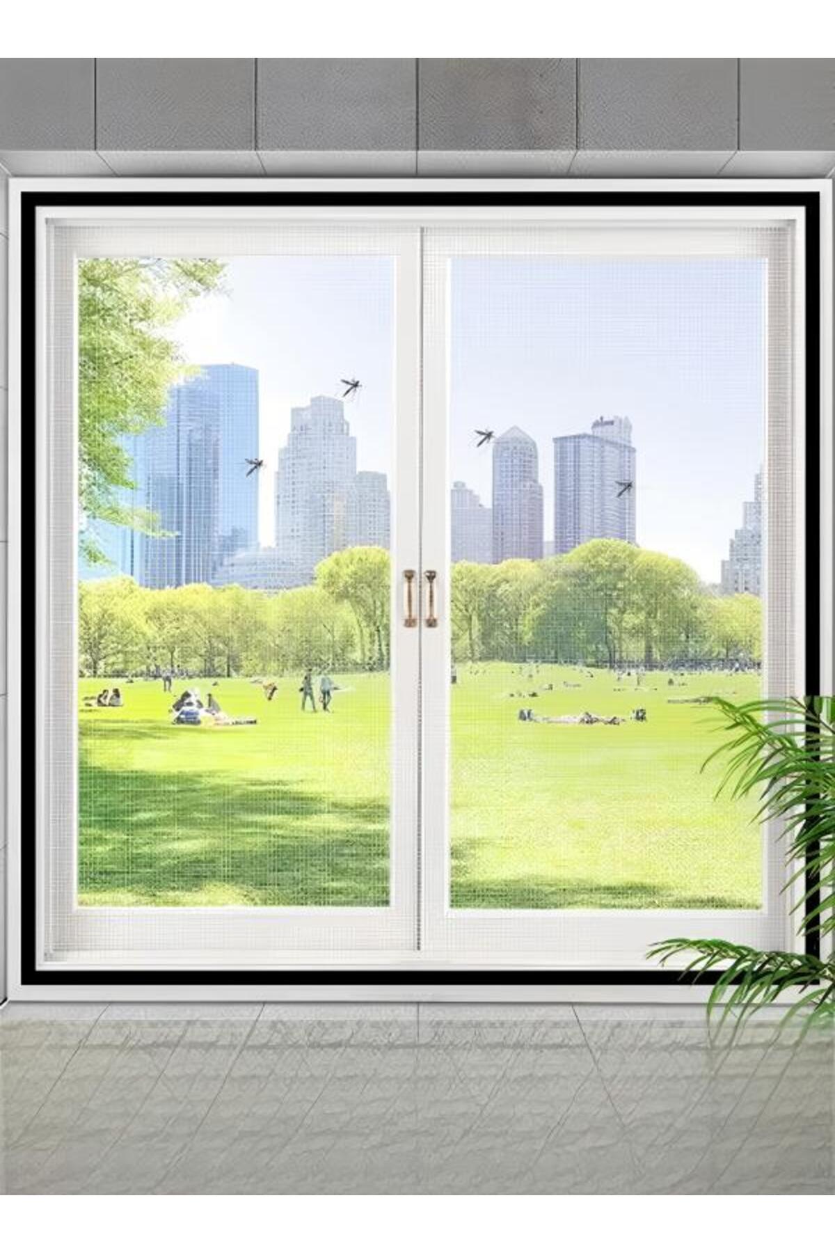 fun zone-Window Mosquito Net, Anti-Mosquito Removable Window Screen Net, Durable Fly Screen for Pet 7