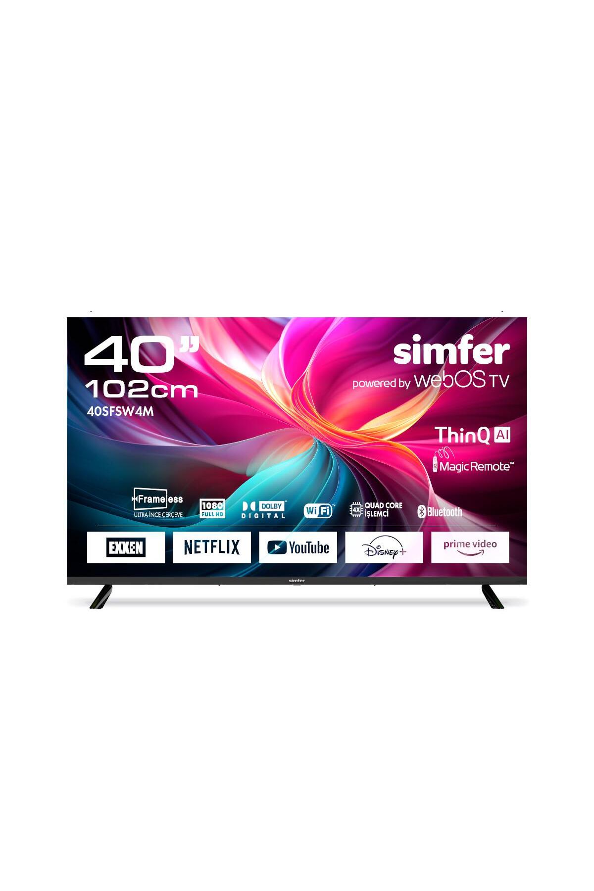 40SFSW4M 102 Ekran 40" WebOS LED Full HD Televizyon